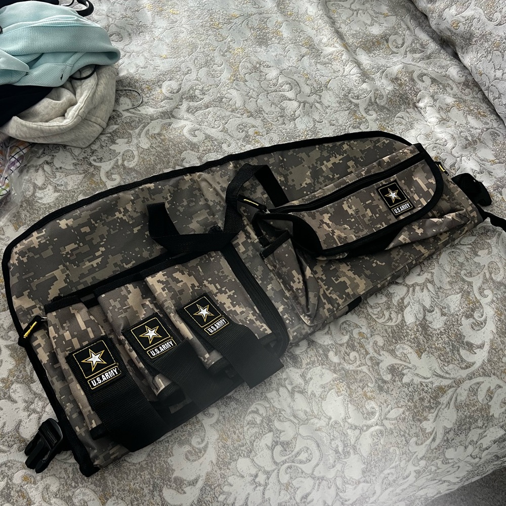 U.S. Army Camouflage Tactical Bag for paintball